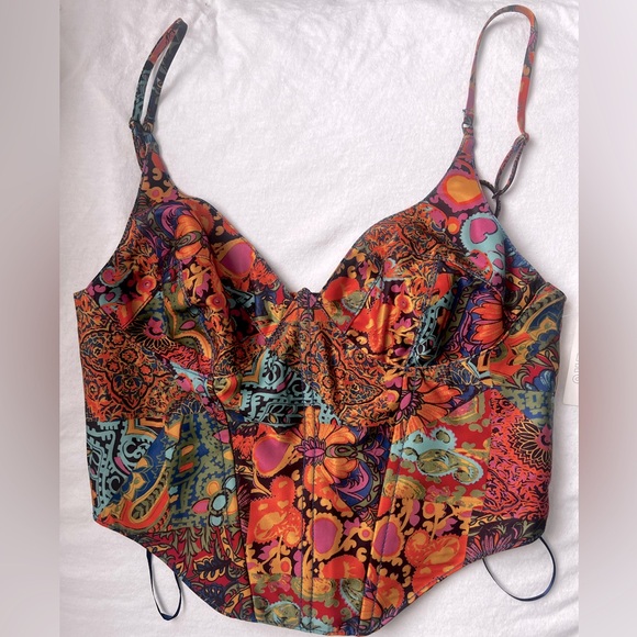 Urban Outfitters Women’s Size Medium Corsette spaghetti strap top - Picture 1 of 6